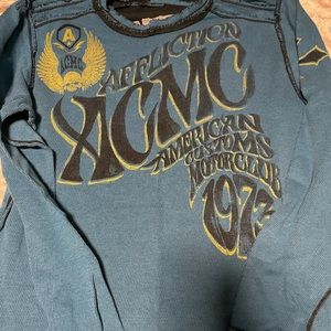 Affliction Shirts 2XL-(2 shirts)